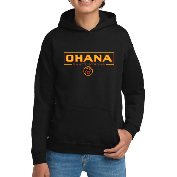 Ohana DMatz Strong Youth Heavy Blend Hooded Sweatshirt Thumbnail