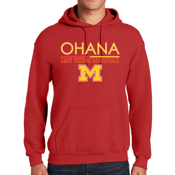 Ohana Retro 2019 Heavy Blend Hooded Sweatshirt Thumbnail