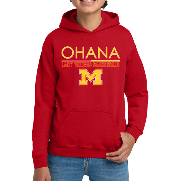 Ohana Retro 2019 Youth Heavy Blend Hooded Sweatshirt Thumbnail