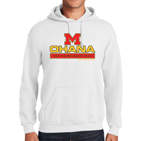 Ohana Retro 2022 Heavy Blend Hooded Sweatshirt Thumbnail