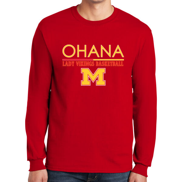 Ohana DMatz Strong - Ultra Cotton 100% US Cotton Long Sleeve T Shirt Thumbnail