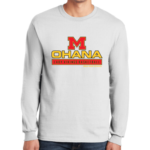 Ohana DMatz Strong - Ultra Cotton 100% US Cotton Long Sleeve T Shirt Thumbnail