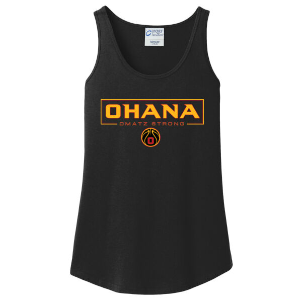 Ohana DMatz Strong - Women's Core Cotton Tank Top Thumbnail